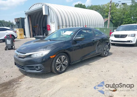 2016 Honda Civic Ex-T из США, поврежденный, VIN 2HGFC3B35GH354078